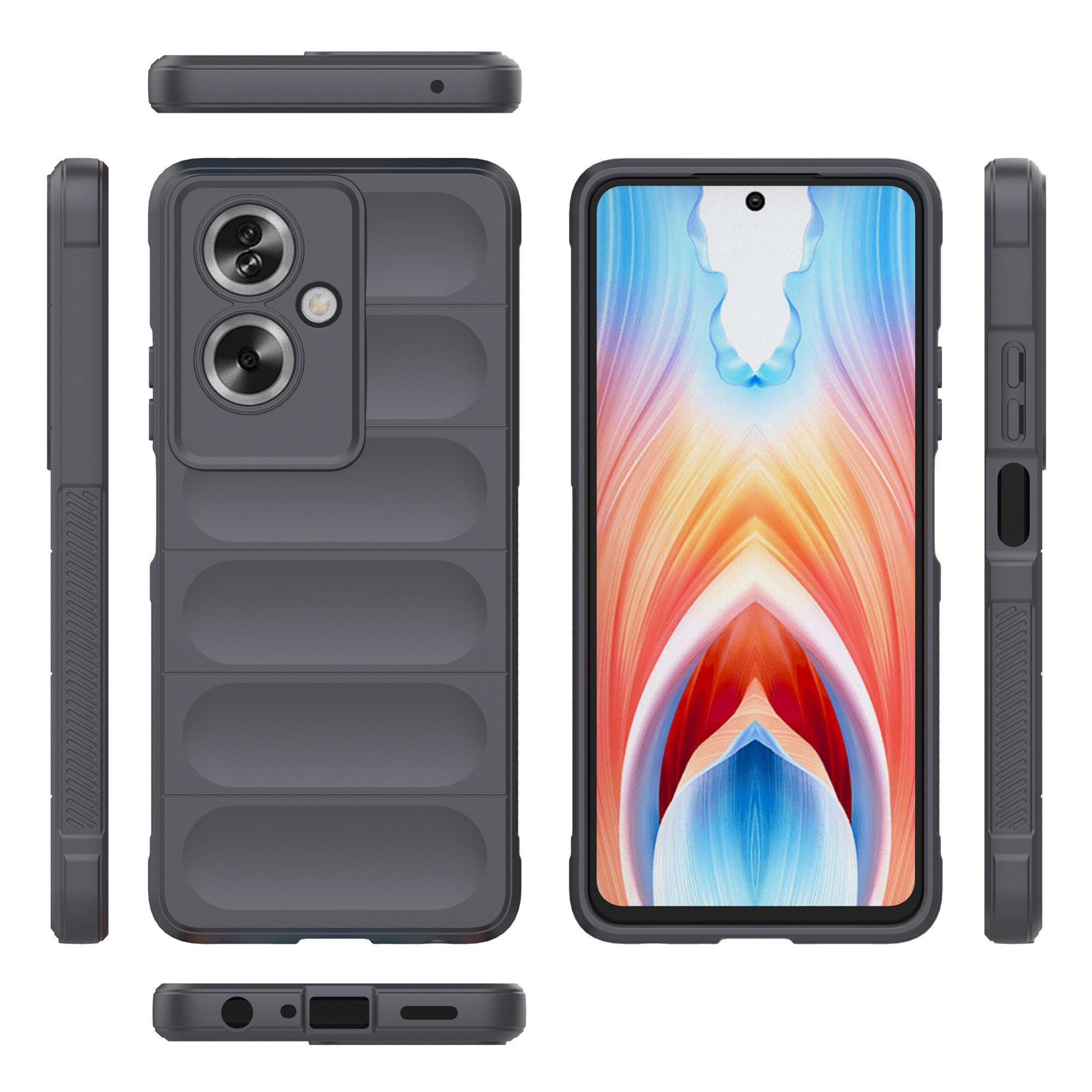 Soft TPU Case for Oppo A79 5G / A2 5G Shock Absorbing Phone Back Cover Soft TPU Case for Oppo A79 5G / A2 5G Shock Absorbing Phone Back Cover